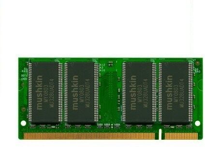 Mushkin 1GB 400MHz PC3200 SODIMM muisti Mushkin 1GB 400MHz PC3200 SODIMM muisti