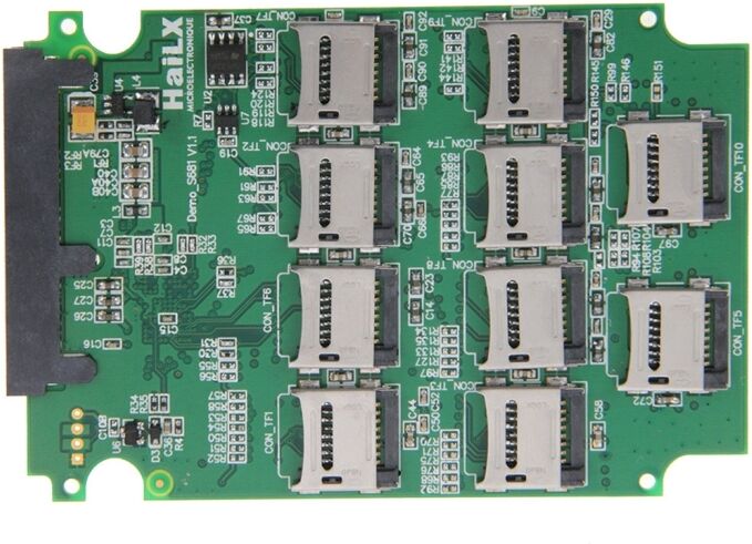 Tarvike SSD-kortti Micro SD*10 SATA-sovittimen muuntokortille Tarvike SSD-kortti Micro SD*10 SATA-sovittimen muuntokortille