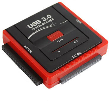 USB 3.0 -adapteri IDE / SATA -levyille USB 3.0 -adapteri IDE / SATA -levyille