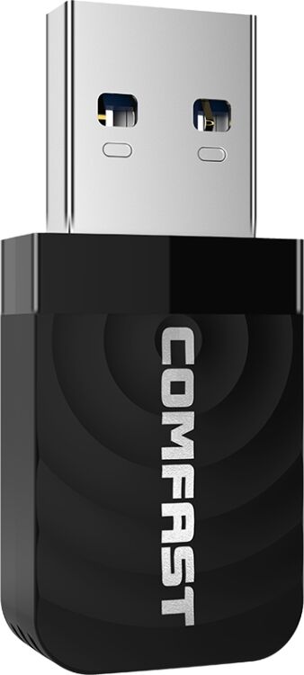 Tarvike Mini Dual Band USB WiFi -sovitin, 1300 Mbps Tarvike Mini Dual Band USB WiFi -sovitin, 1300 Mbps