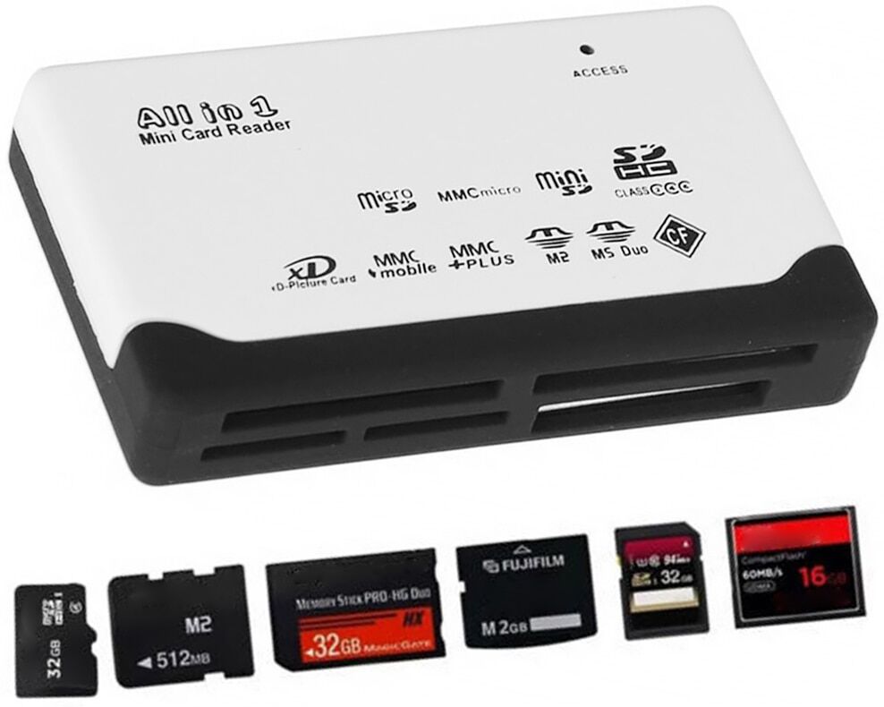 Tarvike Muistikortinlukija SD/ SDHC/ MMC/ microSD/ RS-MMC Tarvike Muistikortinlukija SD/ SDHC/ MMC/ microSD/ RS-MMC