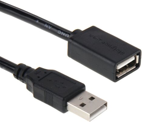 USB jatkokaapeli A(uros) - A(naaras) USB jatkokaapeli A(uros) - A(naaras)