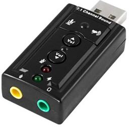 USB Äänikortti 7.1 kanavainen USB Äänikortti 7.1 kanavainen