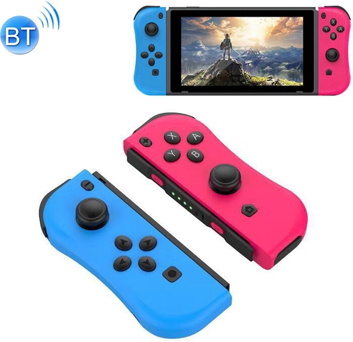 Tarvike Vasen ja Oikea peliohjain Nintendo Switchille (Sininen ja punainen) Tarvike Vasen ja Oikea peliohjain Nintendo Switchille (Sininen ja punainen)