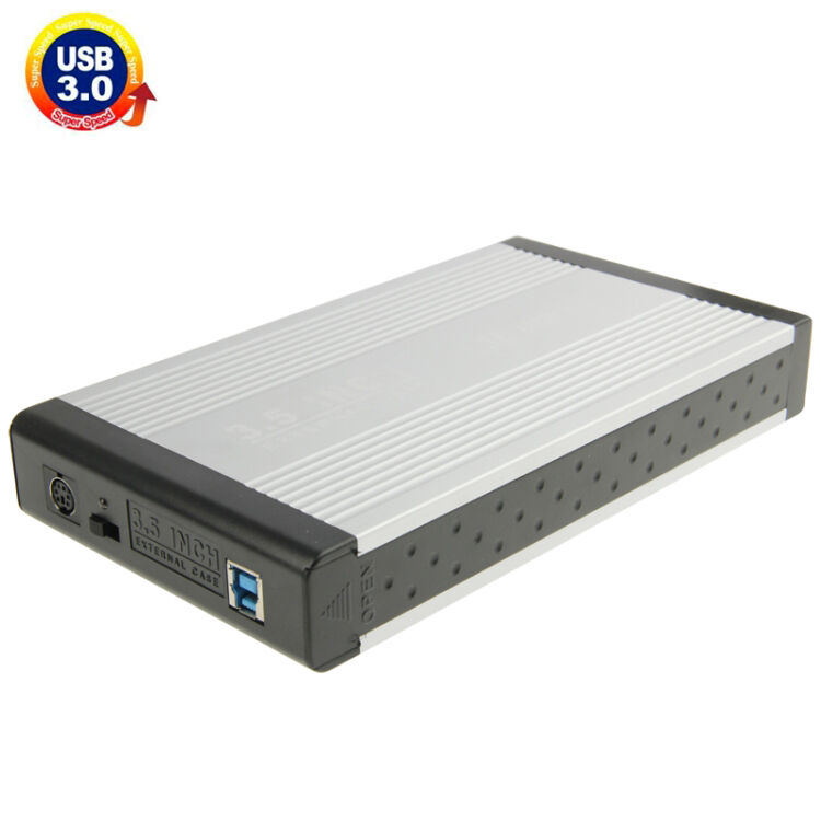 Ulkoinen kotelo 3,5 tuuman SATA-kovalevyille, USB 3.0 Ulkoinen kotelo 3,5 tuuman SATA-kovalevyille, USB 3.0