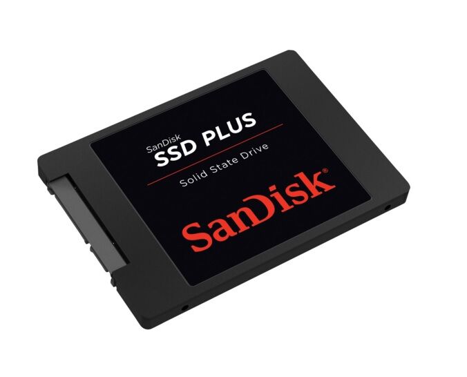 SanDisk SSD PLUS 120 Gt kiintolevy, 2.5 inch, SATA III