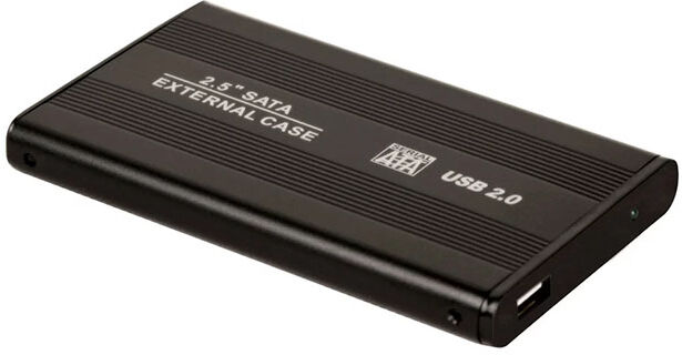 Tarvike USB 2.0 ulkoinen kotelo 2,5 tuumaa, SATA kovalevyille Tarvike USB 2.0 ulkoinen kotelo 2,5 tuumaa, SATA kovalevyille