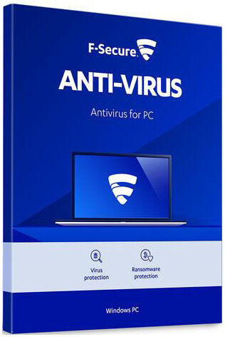 F-Secure Anti-Virus 3 PC:lle  vuodeksi