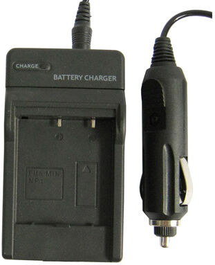 2 in 1 Digital Camera Battery Charger for Konica Minolta NP1