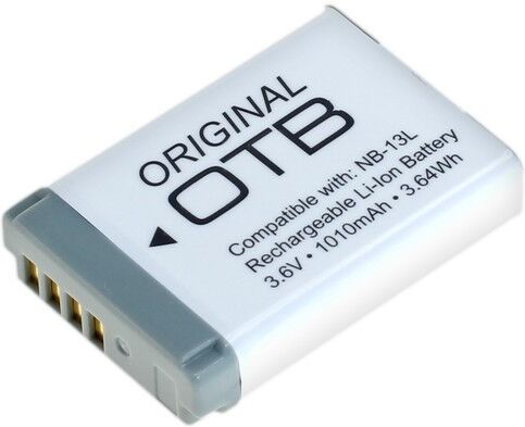 Tarvike Canon NB-13L yhteensopiva akku, 1010 mAh Tarvike Canon NB-13L yhteensopiva akku, 1010 mAh
