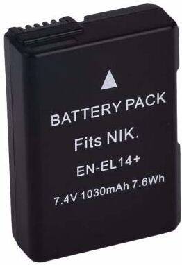Tarvike Nikon EN-EL14 yhteensopiva akku Tarvike Nikon EN-EL14 yhteensopiva akku