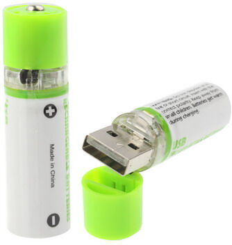 Suoraan USB:stä ladattava AA-paristo Suoraan USB:stä ladattava AA-paristo