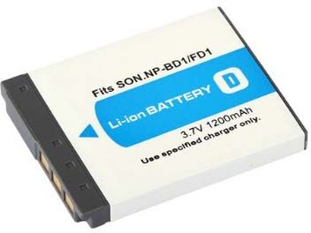 Tarvike SONY NP-BD1 / NP-FD1 yhteensopiva akku Tarvike SONY NP-BD1 / NP-FD1 yhteensopiva akku