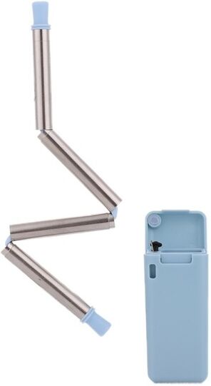 Tarvike Uudelleenkäytettävä juomapilli (Sininen) Tarvike Uudelleenkäytettävä juomapilli (Sininen)