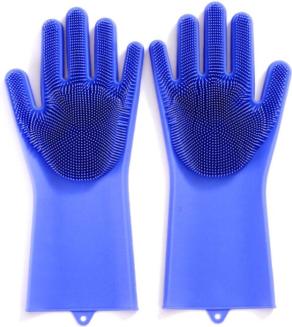 Tarvike Monikäyttöiset silikonikäsineet (sininen) Tarvike Monikäyttöiset silikonikäsineet (sininen)