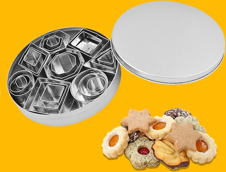 Tarvike 24 kpl DIY-leivontamuotit, ruostumatonta terästä (kahdeksankulmainen) Tarvike 24 kpl DIY-leivontamuotit, ruostumatonta terästä (kahdeksankulmainen)