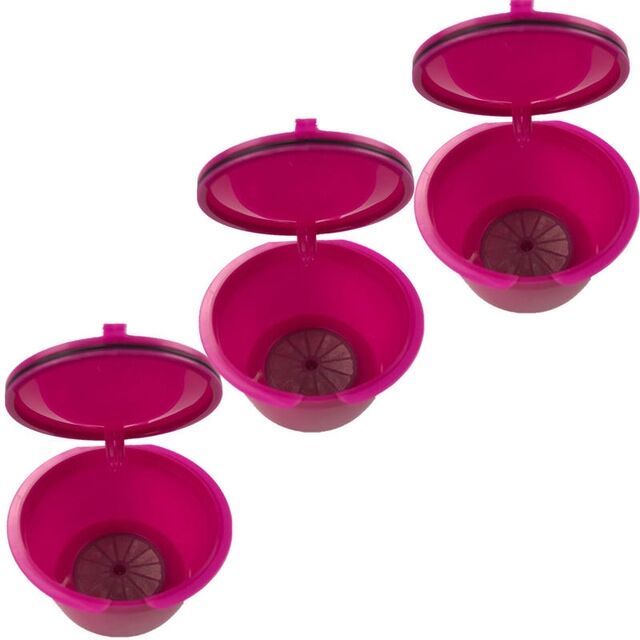 Tarvike 3kpl universaali kahvinkeittimen kahvisuodatin (Ruusunpunainen) Tarvike 3kpl universaali kahvinkeittimen kahvisuodatin (Ruusunpunainen)