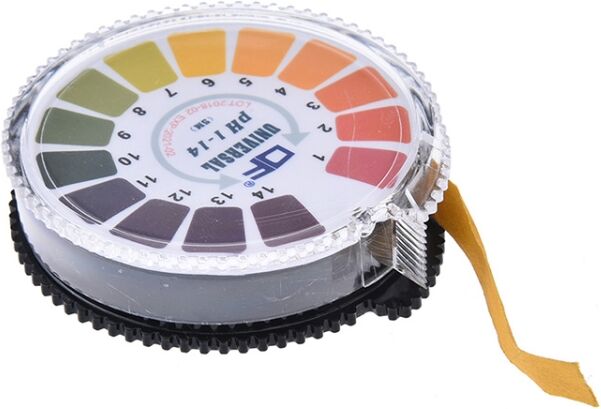 Tarvike PH:n testipaperia, alkalinen happamuusmittausanalyysi, 5 metriä Tarvike PH:n testipaperia, alkalinen happamuusmittausanalyysi, 5 metriä