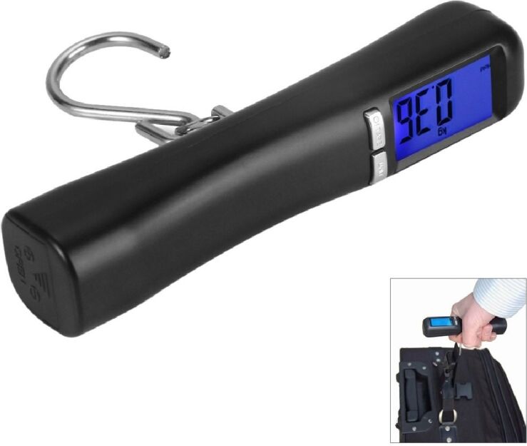 Tarvike LCD-taustavalaistu 40kg matkalaukkujen digitaalinen paino Tarvike LCD-taustavalaistu 40kg matkalaukkujen digitaalinen paino