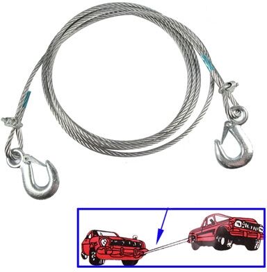 Tarvike Teräksinen hinausköysi Tarvike Teräksinen hinausköysi