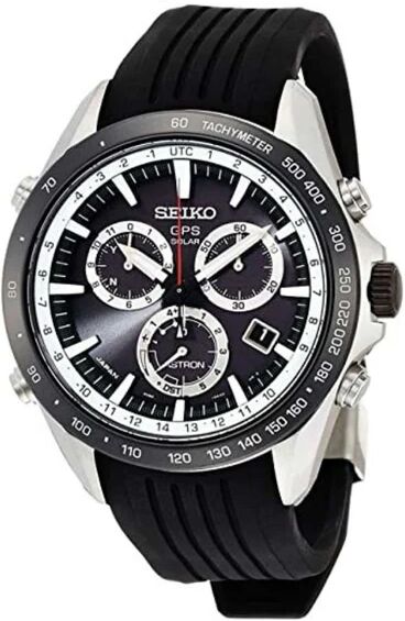 Seiko Astron GPS Solar Chronograph SSE015J1 rannekello