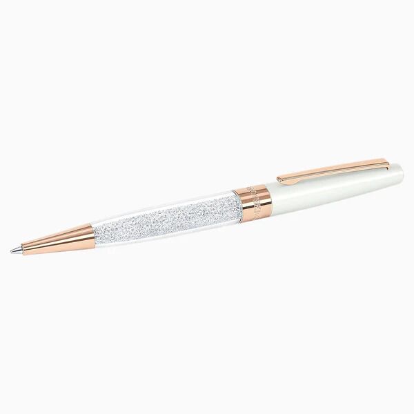 Swarovski Crystallinen Stardust Ballpoint -kuulakärkikynä, valkoinen ja rose