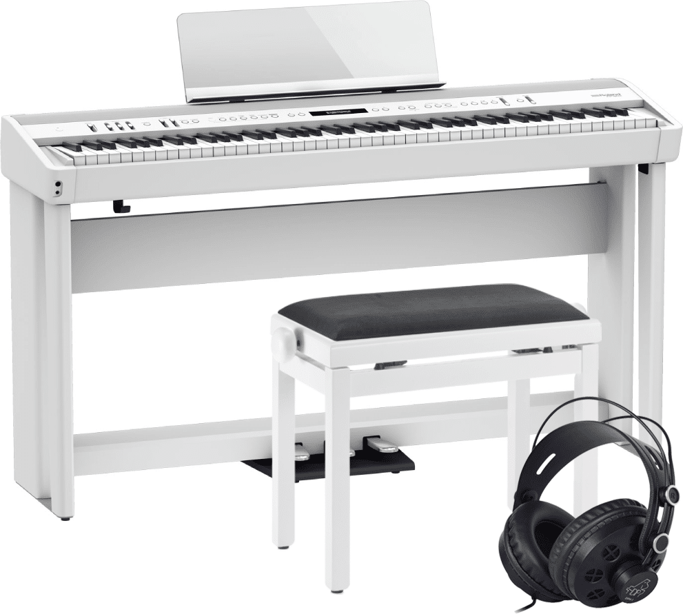 Roland FP-90X Valkoinen Set + penkki ja kuulokkeet Roland FP-90X Valkoinen Set + penkki ja kuulokkeet