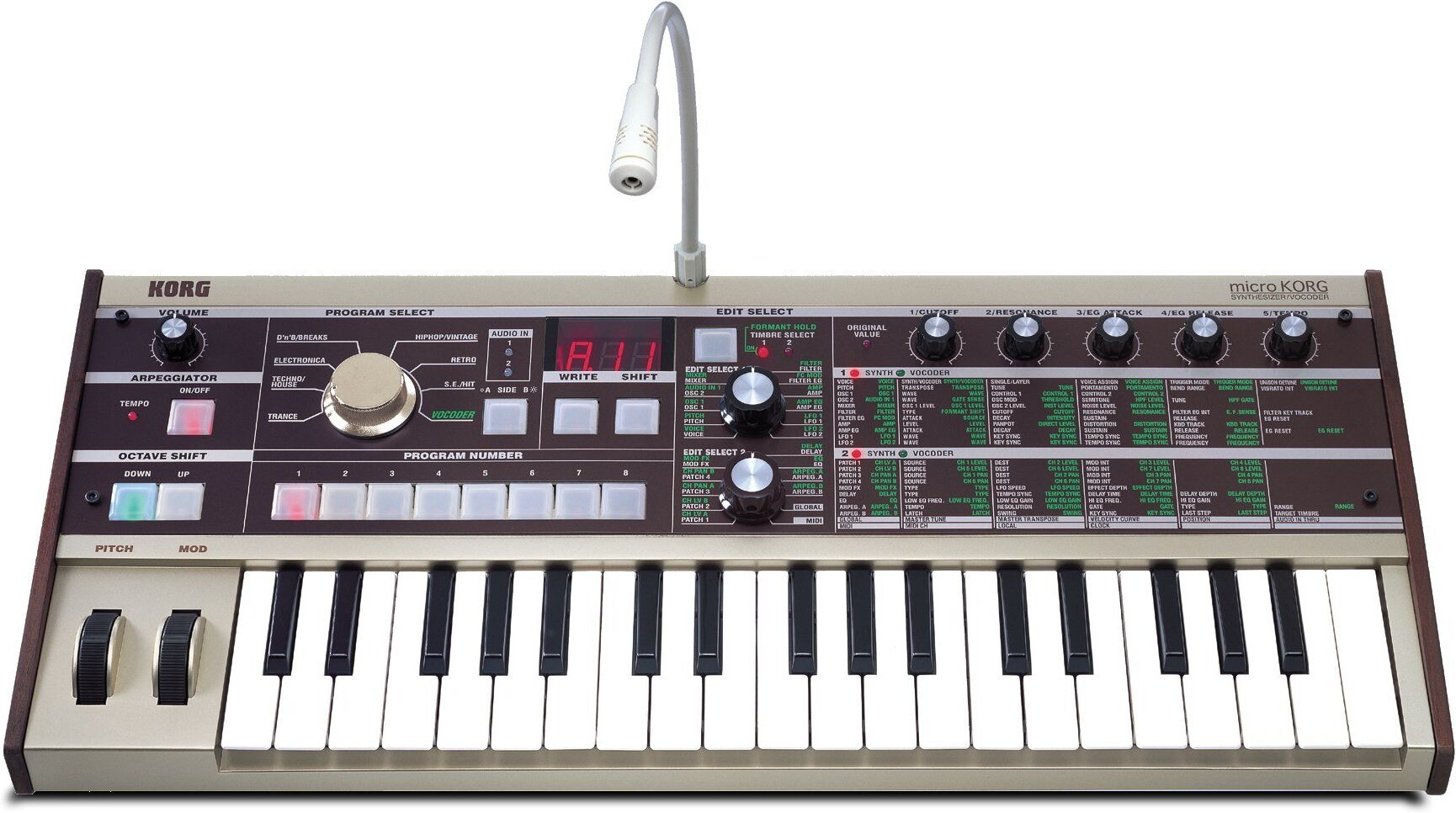 Korg microKORG Analog Modeling Synthesizer Korg microKORG Analog Modeling Synthesizer