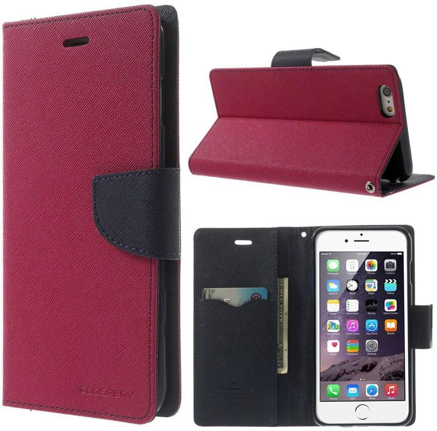 Puhelimenkuoret.fi Apple iPhone 6 Plus Suojakotelo - Pinkki Fancy Puhelimenkuoret.fi Apple iPhone 6 Plus Suojakotelo - Pinkki Fancy