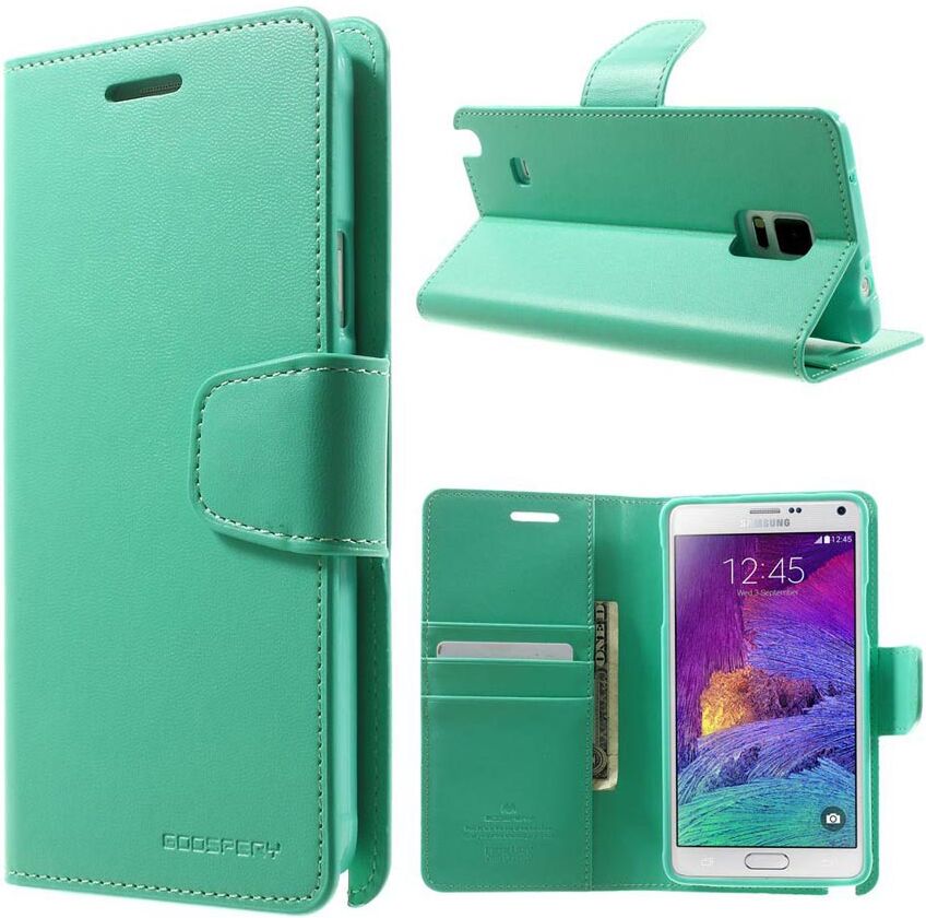 Puhelimenkuoret.fi Samsung Galaxy Note 4 Syaani Sonata Suojakotelo Puhelimenkuoret.fi Samsung Galaxy Note 4 Syaani Sonata Suojakotelo