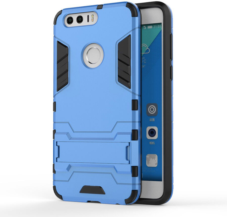 Puhelimenkuoret.fi Huawei Honor 8 Suojakuori 2-Osainen Sininen Puhelimenkuoret.fi Huawei Honor 8 Suojakuori 2-Osainen Sininen