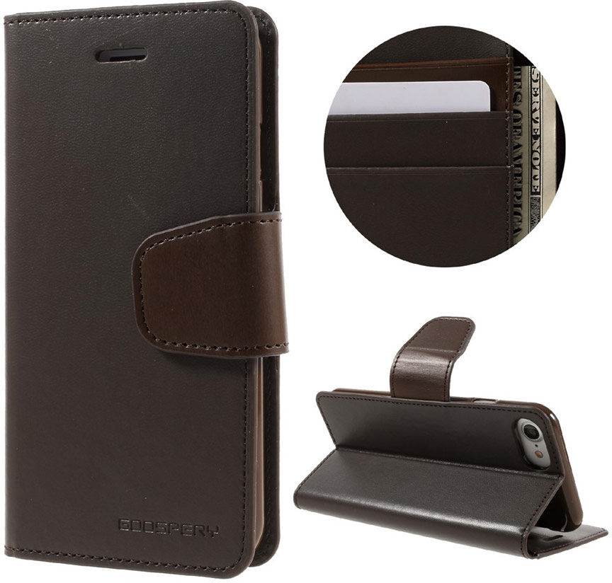 Puhelimenkuoret.fi Apple iPhone 7 / 8 / SE (2020) Suojakotelo Sonata Tummanruskea Puhelimenkuoret.fi Apple iPhone 7 / 8 / SE (2020) Suojakotelo Sonata Tummanruskea