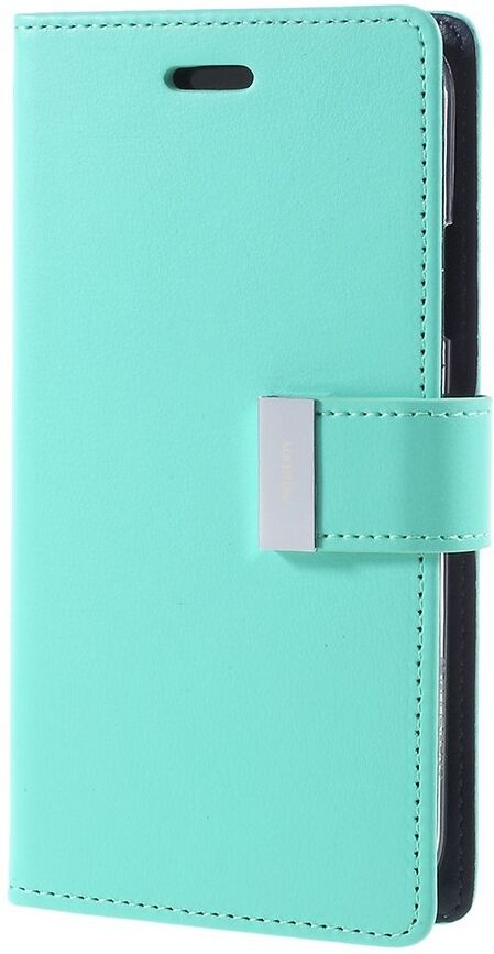 Puhelimenkuoret.fi Apple iPhone X / Xs Rich Diary Lompakkokotelo Turkoosi Puhelimenkuoret.fi Apple iPhone X / Xs Rich Diary Lompakkokotelo Turkoosi