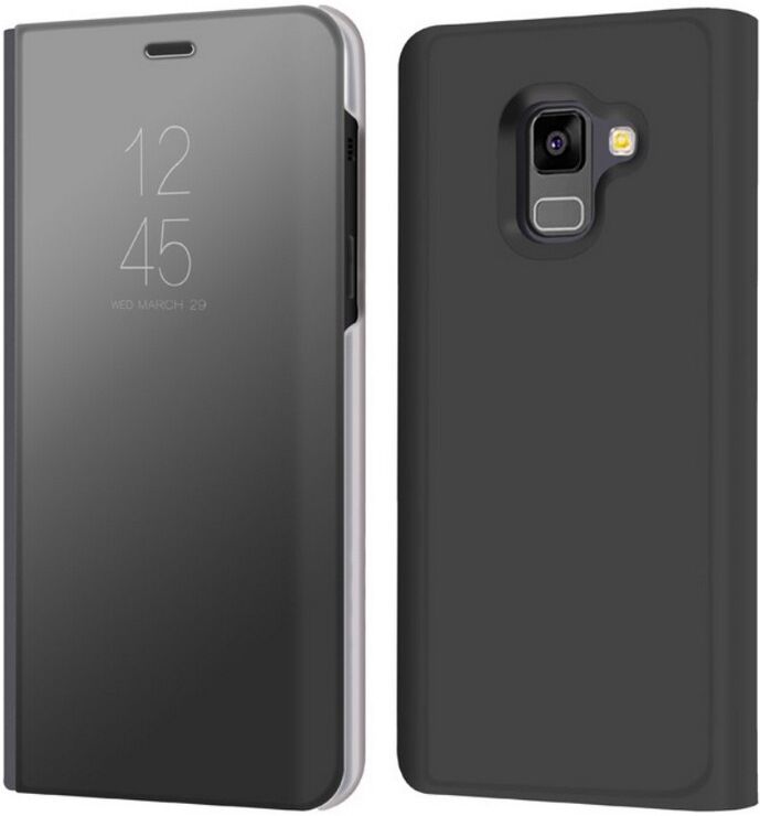 Puhelimenkuoret.fi Samsung Galaxy A8 (2018) Kotelo Peilipinta Musta Puhelimenkuoret.fi Samsung Galaxy A8 (2018) Kotelo Peilipinta Musta