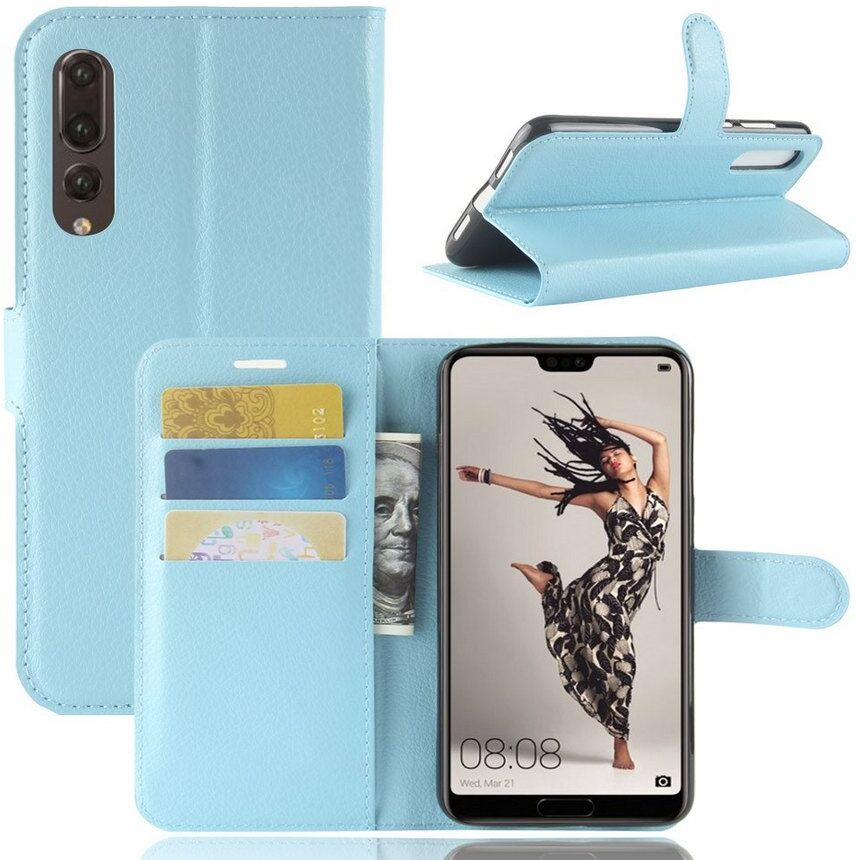 Puhelimenkuoret.fi Huawei P20 Pro Suojakotelo Vaaleansininen Lompakko Puhelimenkuoret.fi Huawei P20 Pro Suojakotelo Vaaleansininen Lompakko