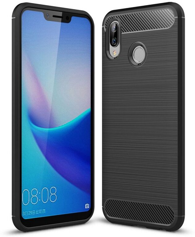 Puhelimenkuoret.fi Huawei Honor Play Suojakuori Hiilikuitu Musta Puhelimenkuoret.fi Huawei Honor Play Suojakuori Hiilikuitu Musta