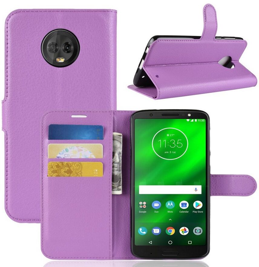 Puhelimenkuoret.fi Motorola Moto G6 Plus Suojakotelo Violetti Puhelimenkuoret.fi Motorola Moto G6 Plus Suojakotelo Violetti