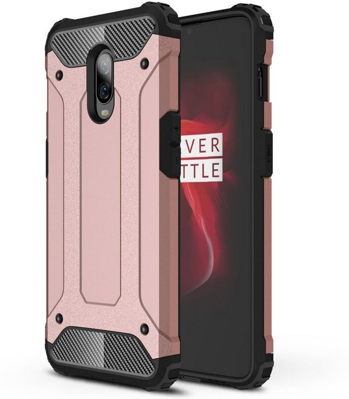 Puhelimenkuoret.fi OnePlus 6T Suojakuori 2-osainen Ruusukulta