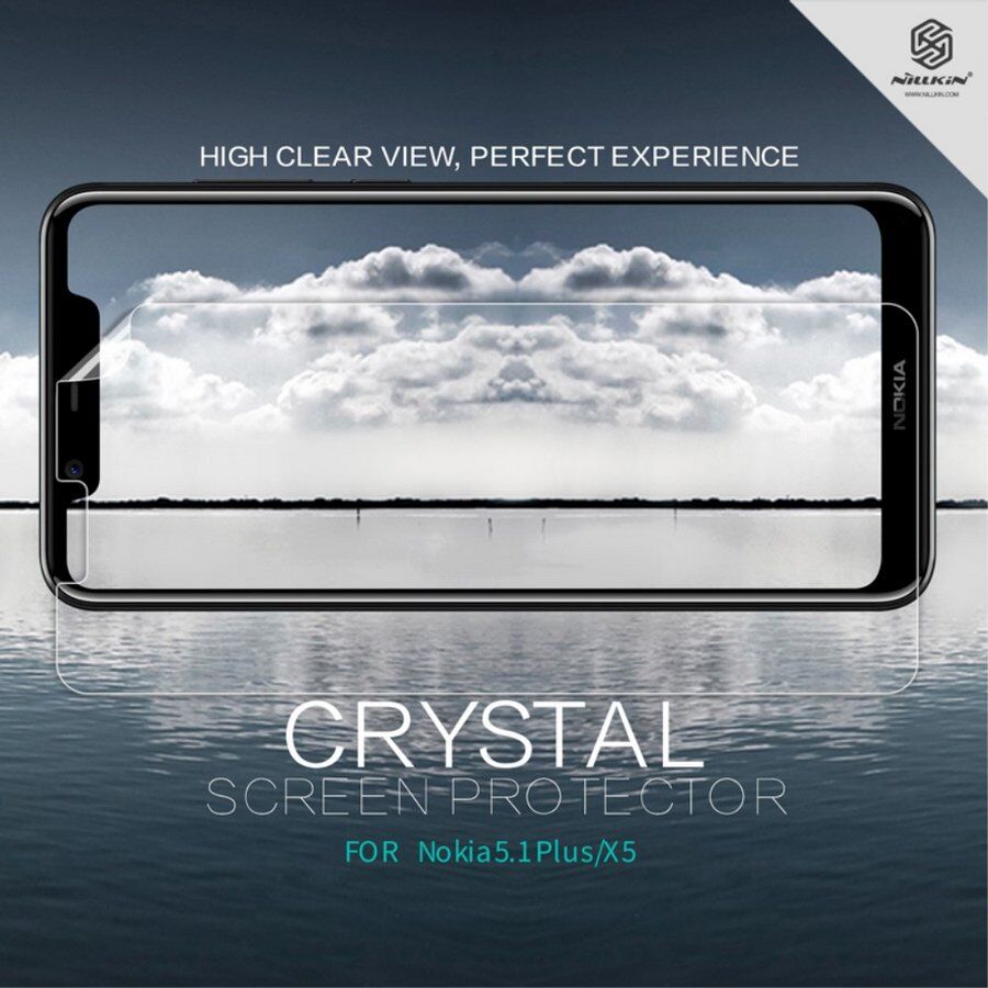 Puhelimenkuoret.fi Nokia 5.1 Plus Näytön Suojakalvo Nillkin Kirkas Puhelimenkuoret.fi Nokia 5.1 Plus Näytön Suojakalvo Nillkin Kirkas