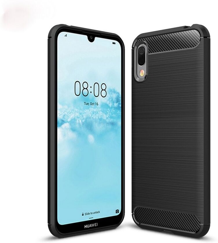Puhelimenkuoret.fi Huawei Y6 (2019) Suojakuori Hiilikuitu Musta Puhelimenkuoret.fi Huawei Y6 (2019) Suojakuori Hiilikuitu Musta