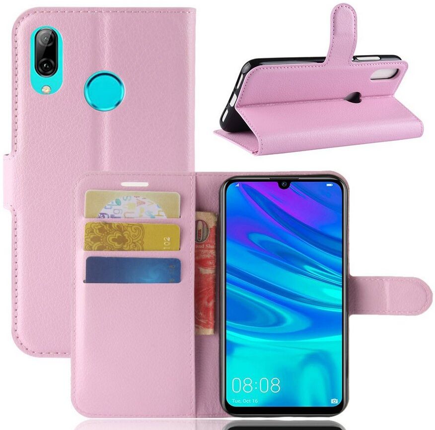 Puhelimenkuoret.fi Huawei Y7 (2019) Suojakotelo PU-Nahka Vaaleanpunainen Puhelimenkuoret.fi Huawei Y7 (2019) Suojakotelo PU-Nahka Vaaleanpunainen