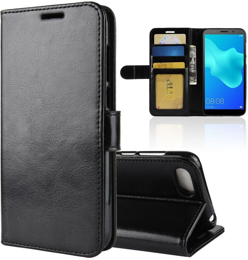 Puhelimenkuoret.fi Huawei Honor 7S Suojakotelo Musta Lompakko Puhelimenkuoret.fi Huawei Honor 7S Suojakotelo Musta Lompakko