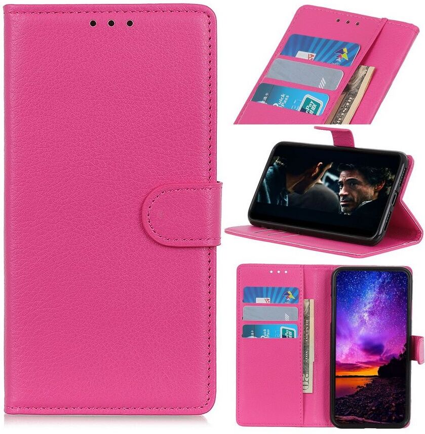 Puhelimenkuoret.fi Motorola Moto G8 Plus Kotelo Pinkki Lompakko Puhelimenkuoret.fi Motorola Moto G8 Plus Kotelo Pinkki Lompakko