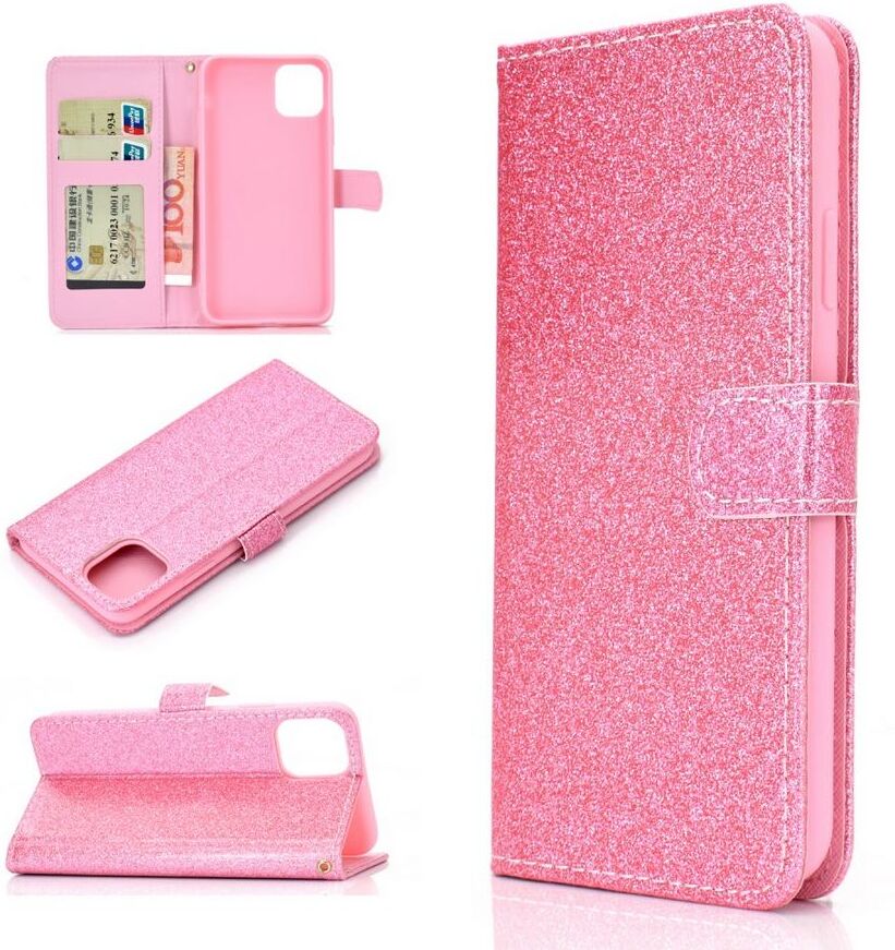 Puhelimenkuoret.fi Apple iPhone 12 / 12 Pro Kotelo Glitter Pinkki Puhelimenkuoret.fi Apple iPhone 12 / 12 Pro Kotelo Glitter Pinkki