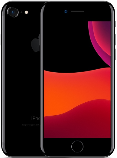 Apple iPhone 7 128GB Peilimusta Jet Black refurbished Apple iPhone 7 128GB Peilimusta Jet Black refurbished