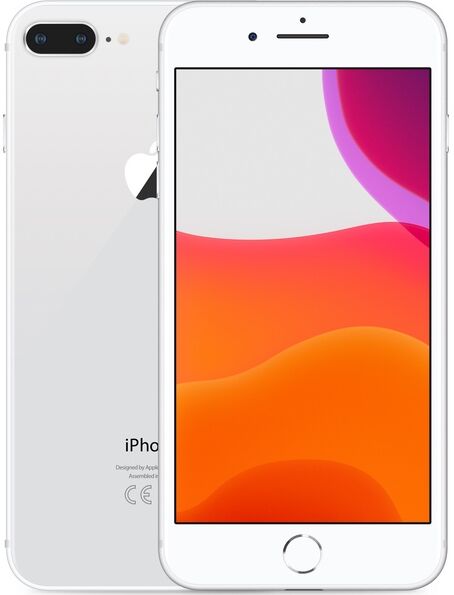 Apple iPhone 8 Plus 64GB Hopea Silver refurbished Apple iPhone 8 Plus 64GB Hopea Silver refurbished