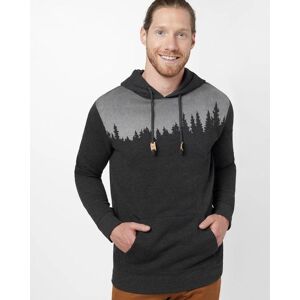 Tentree Men's Juniper huppari - kierrätetystä polyesteristä  - Meteorite Black Heather - male - Size: S