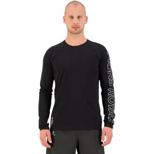 Mons Royale Miesten Temple Tech Pitkähihainen Merinopaita  - Black - male - Size: L