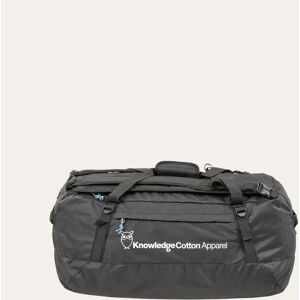 KnowledgeCotton Apparel Duffeli-laukku 50L - Kierrätetty PET  - Black Jet - female