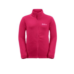 Jack Wolfskin Lasten Taunus Fleecepaita - 100% Kierrätetty polyesteri  - Pink Dahlia - unisex - Size: 152